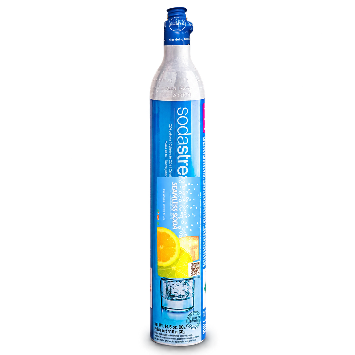 Seamless Soda twist spare cylinder