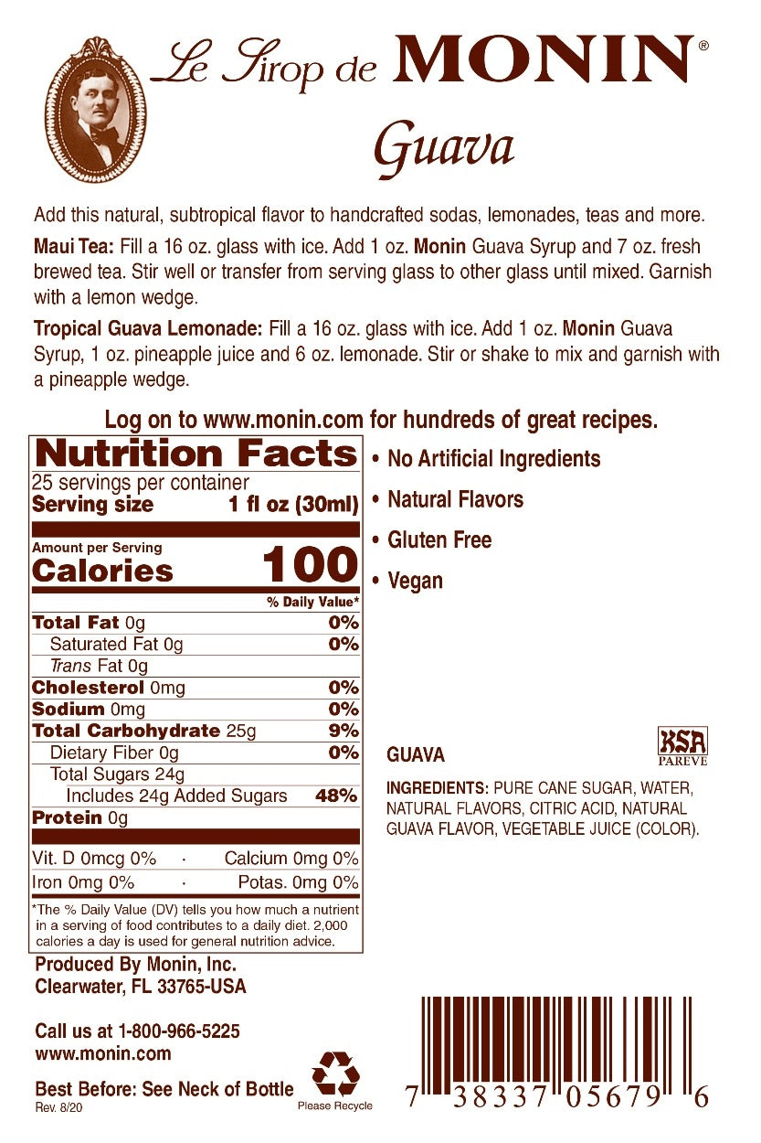 Guava Syrup - 750ML